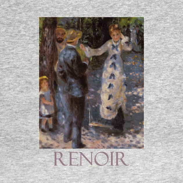 The Swing by Pierre-Auguste Renoir by Naves